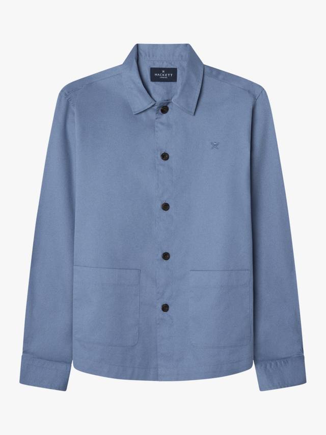 

Детская хлопковая рубашка с длинными рукавами и воротником Hackett London