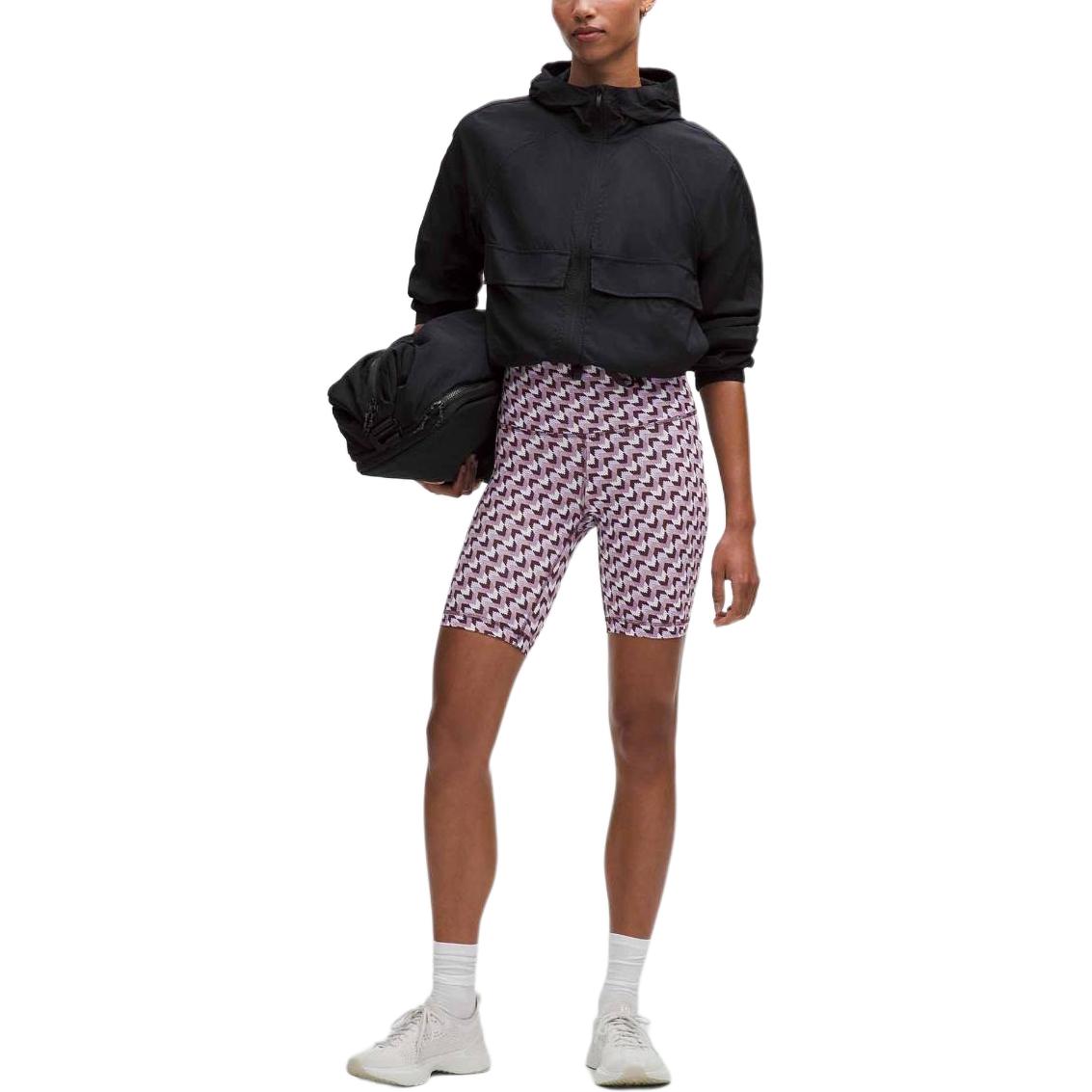 

Шорты для йоги Wunder Train 8' Women's Lululemon, темно-фиолетовый