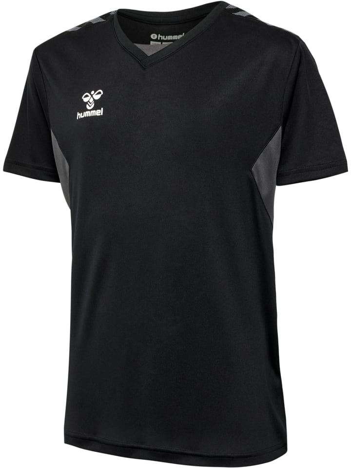 Футболка Hummel Hmlauthentic Football Kids в ЧЕРНОМ цвете Hummel — фото 4