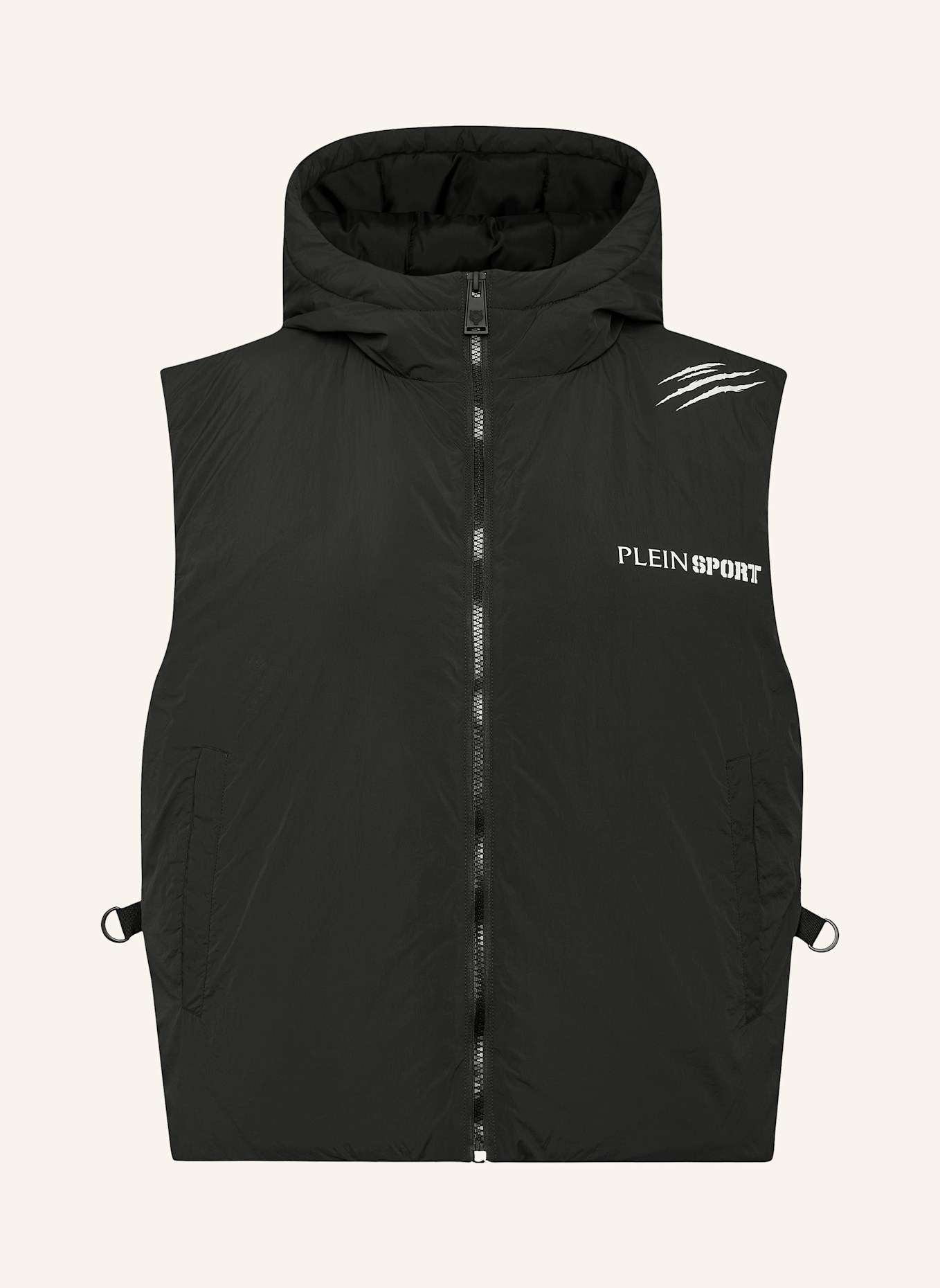 

Царапина на жилете Plein Sport, черный