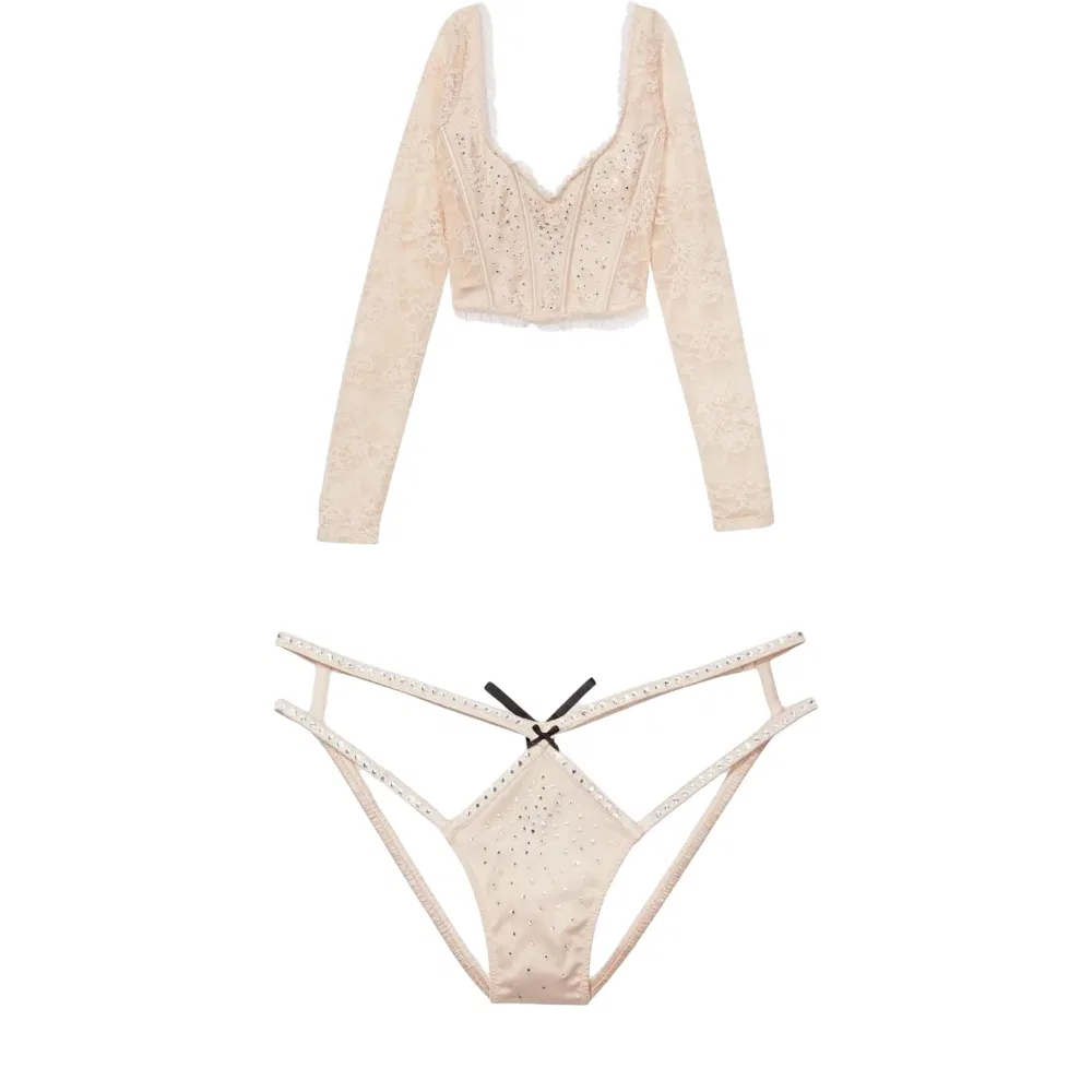 Набор нижнего белья Victoria's Secret Ecru