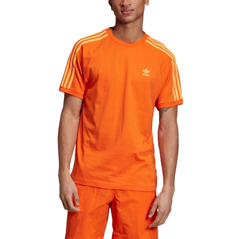 Футболка хлопковая с круглым вырезом Adidas Light Scarlet — фото 4