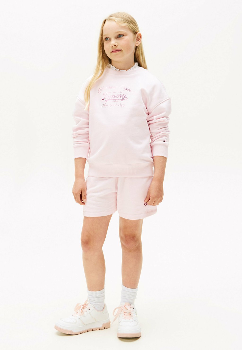 

Толстовка METALLIC LOGO RELAXED Tommy Hilfiger, фуксия