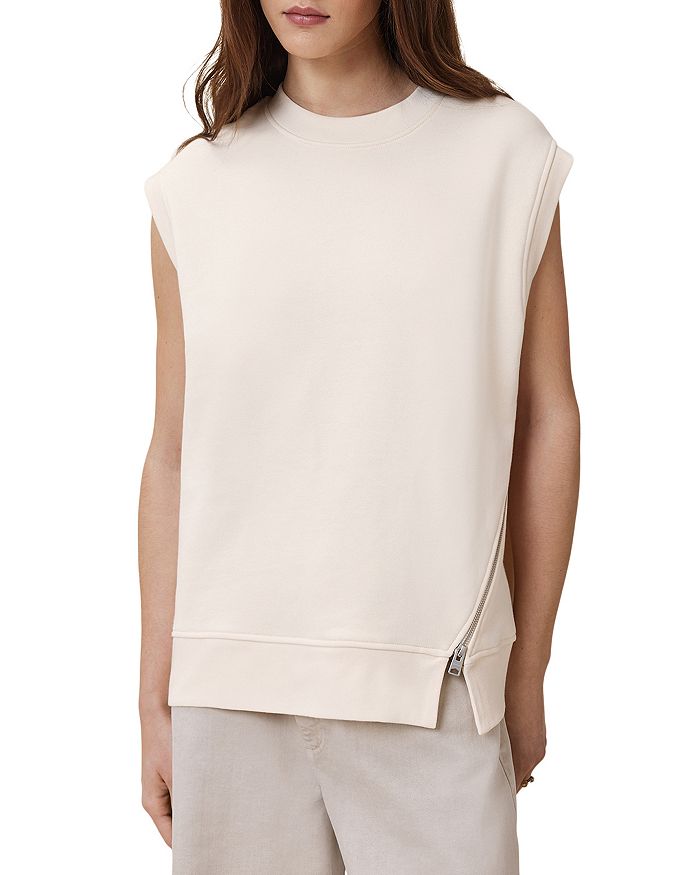 

Нила Зип Свитшот ALLSAINTS, белый