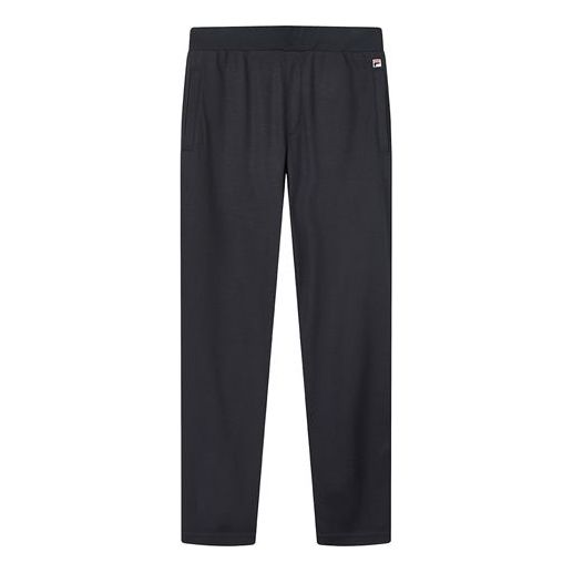 

Брюки knit straight casual sports pants blue Fila, синий