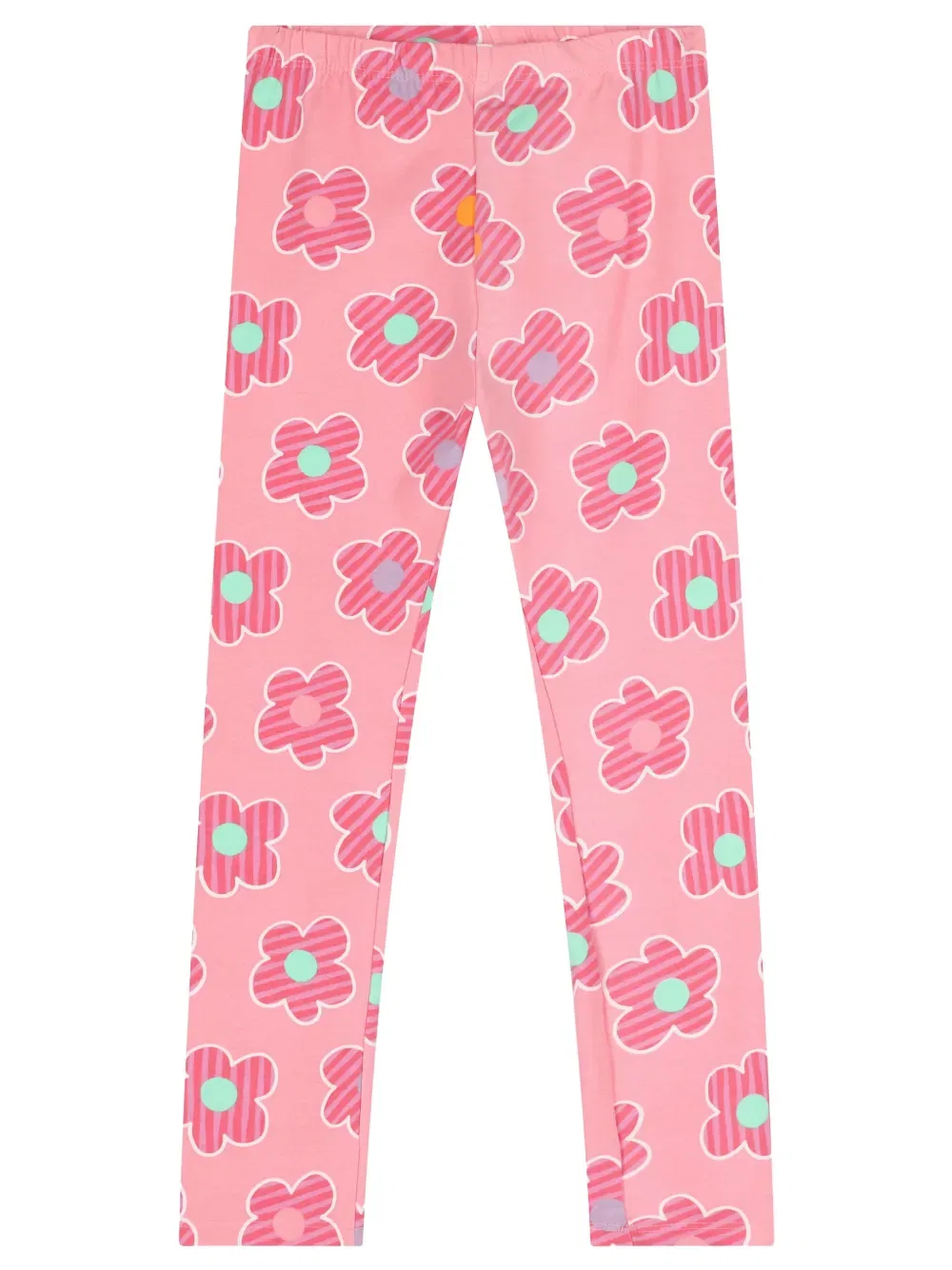 Комплект из флисовых леггинсов с цветочным принтом Agatha Ruiz De La Prada, розовый — фото 4