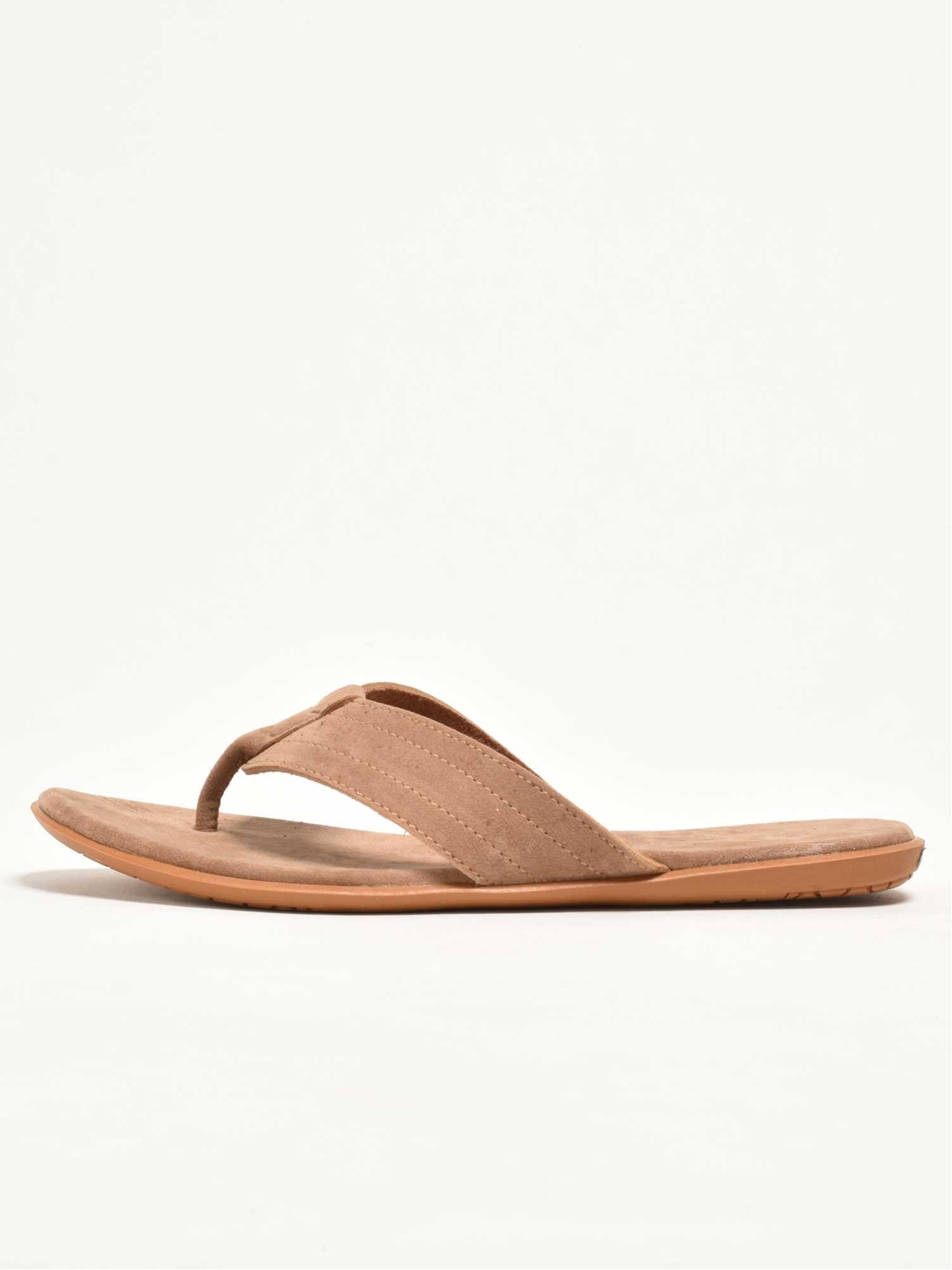 Сандалии-вьетнамки SVEC, Beige suede