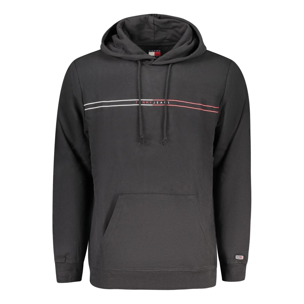 

Черный хлопковый мужской свитер Tommy Hilfiger, Black