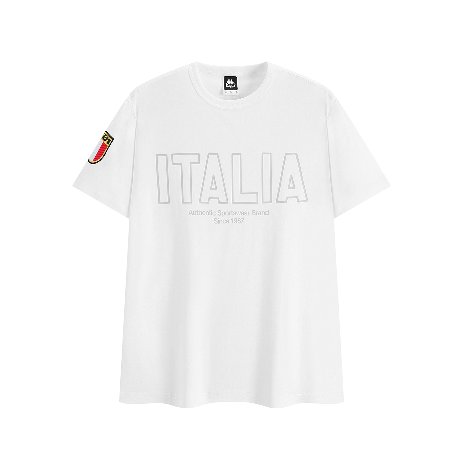 

Футболка мужская белая Kappa 1916 Series, White-012