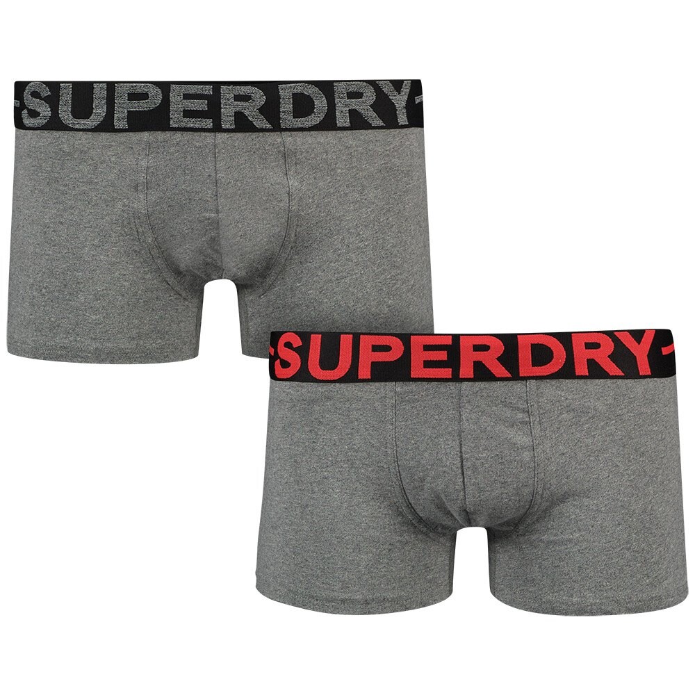 

Боксеры Superdry Trunk 2 шт, серый