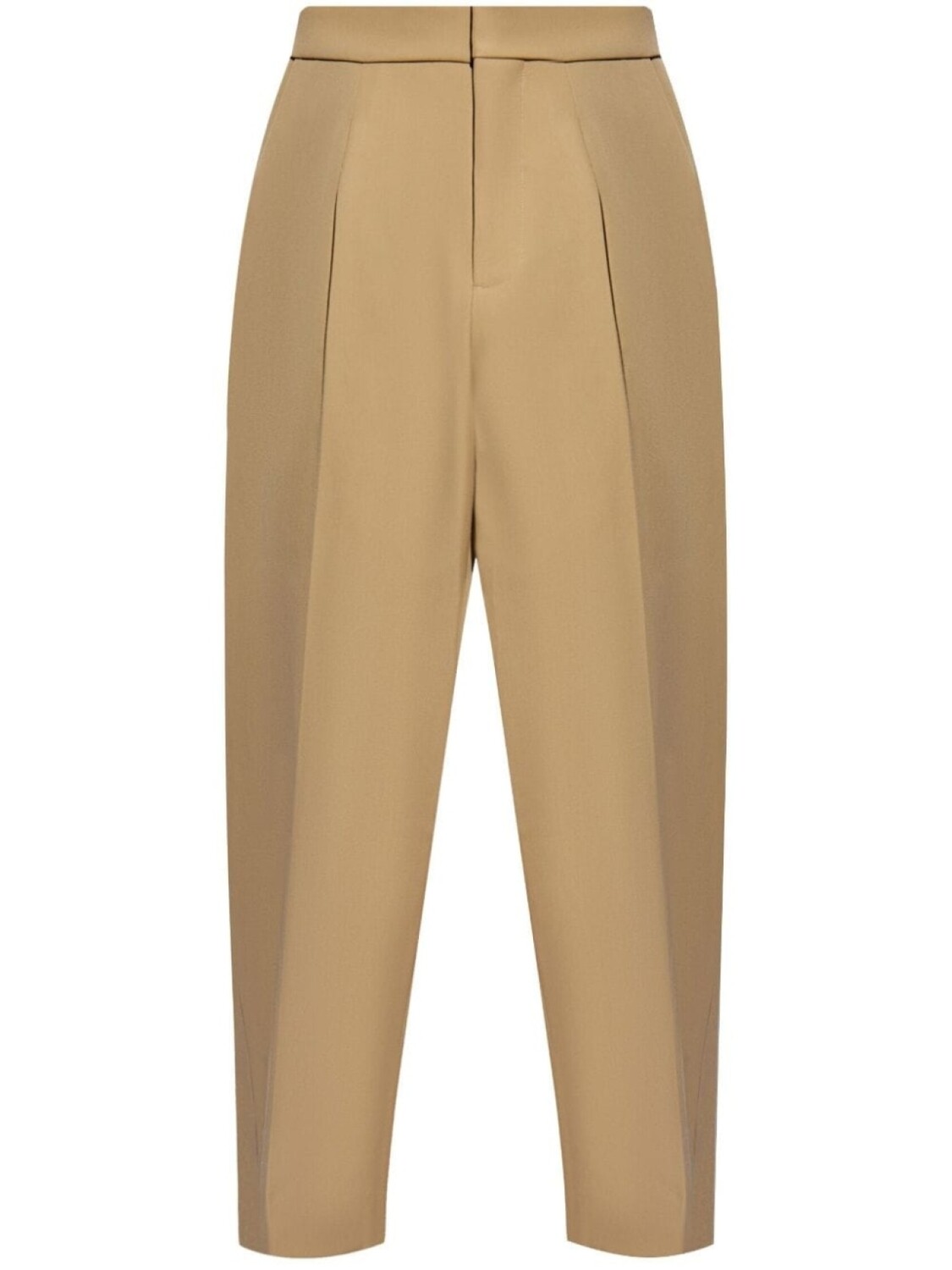 

Fear Of God logo-patch wool trousers, нейтральный цвет