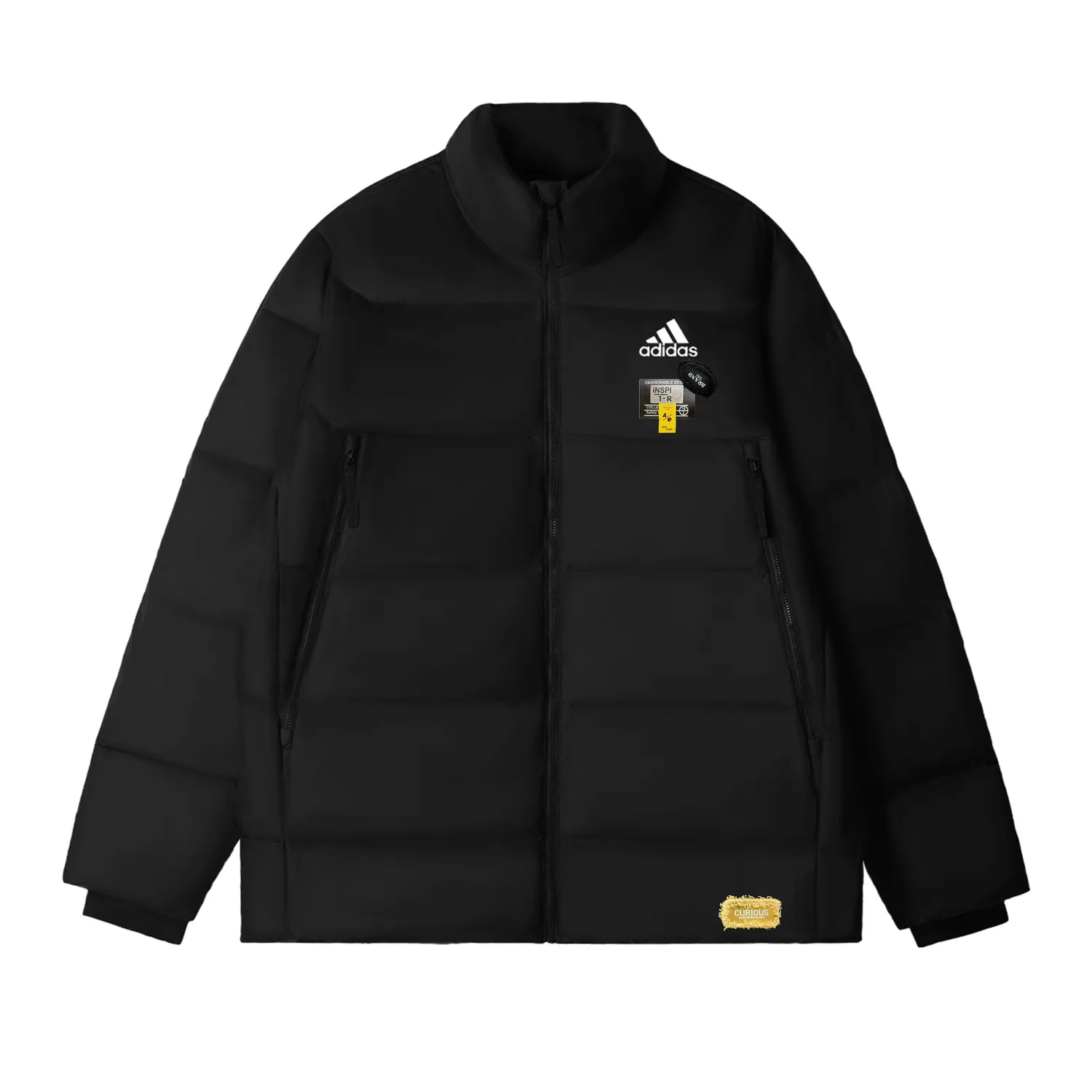 Куртка BAFFLE DOWN мужская Adidas, черный