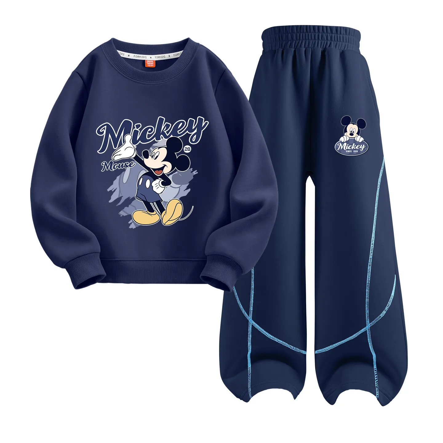 Детский спортивный комплект Casual Disney, Hello Navy Blue+Discover K Navy Blue