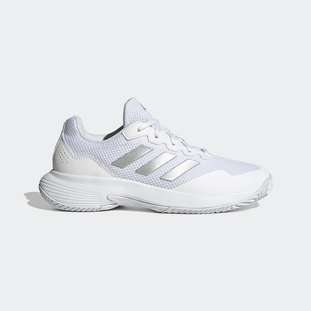 

Женская теннисная обувь GameCourt 2 Adidas, белый/серый