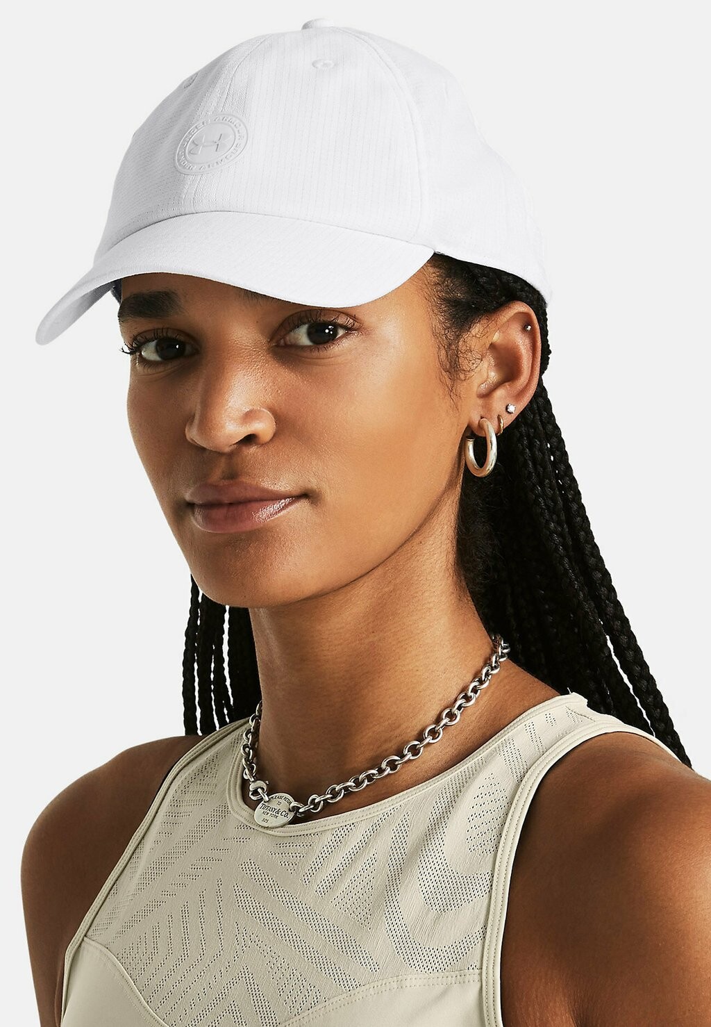 

Бейсболка VENT ADJUSTABLE Under Armour, цвет white