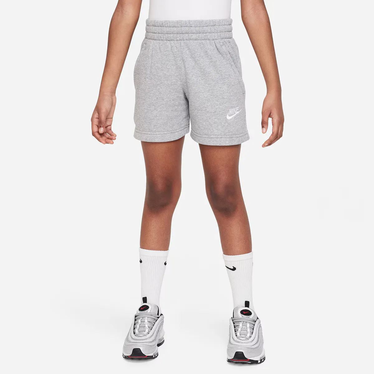 

Детские шорты Sportswear Club Fleece Nike, серый