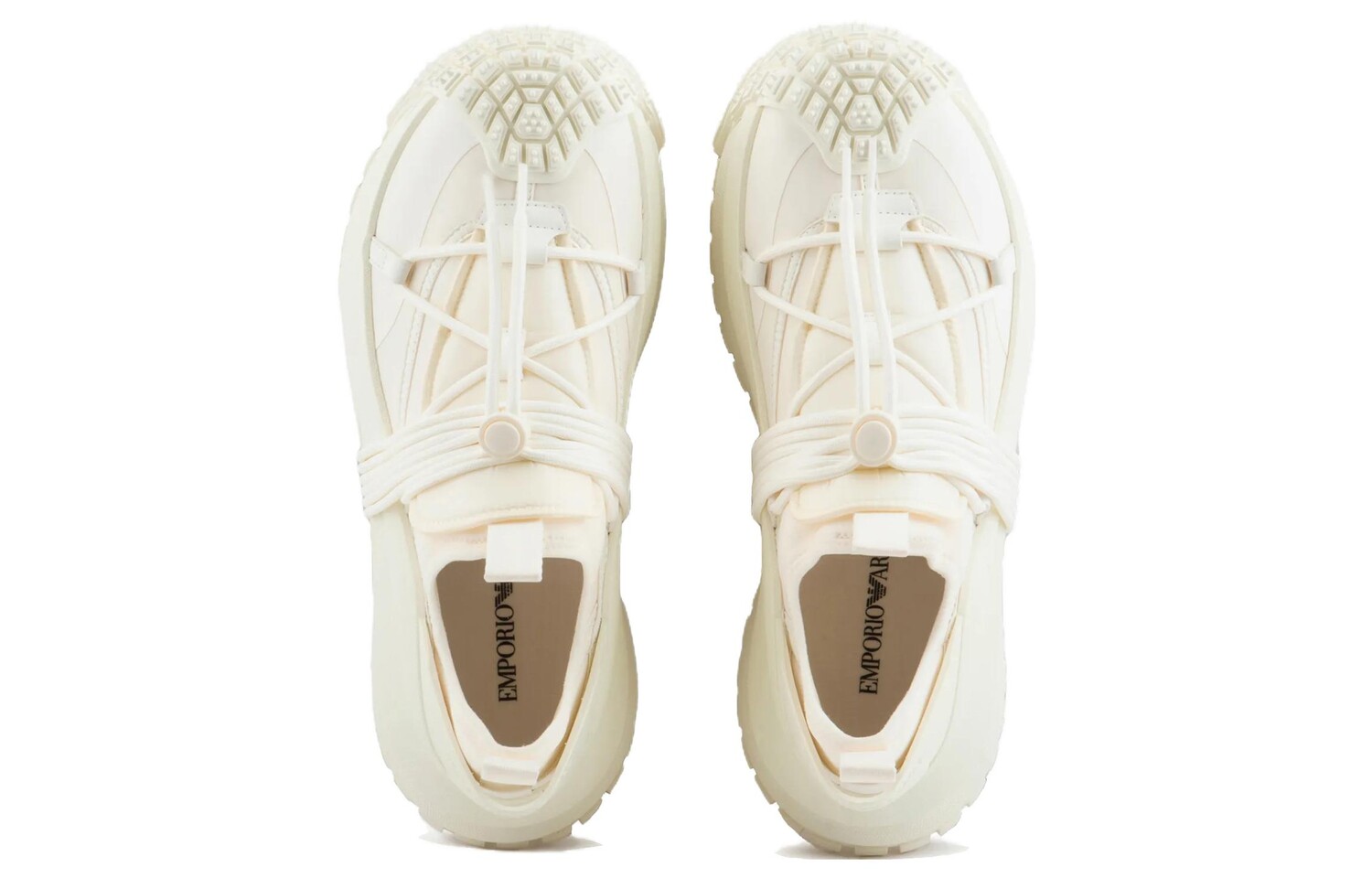 Кроссовки Emporio Armani Low-top, белый — фото 3