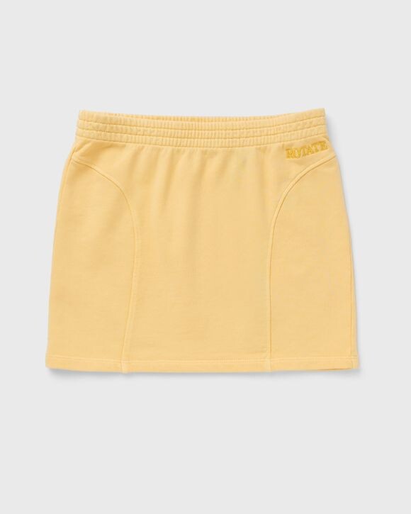 

Юбка Rotate Birger Christensen Elasticated Mini Skirt, цвет golden haze