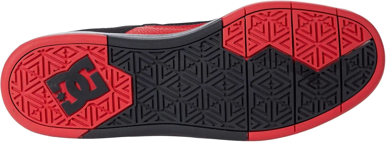 Высокие кеды для скейтбординга DC Shoes, черный/черный/красный — фото 3