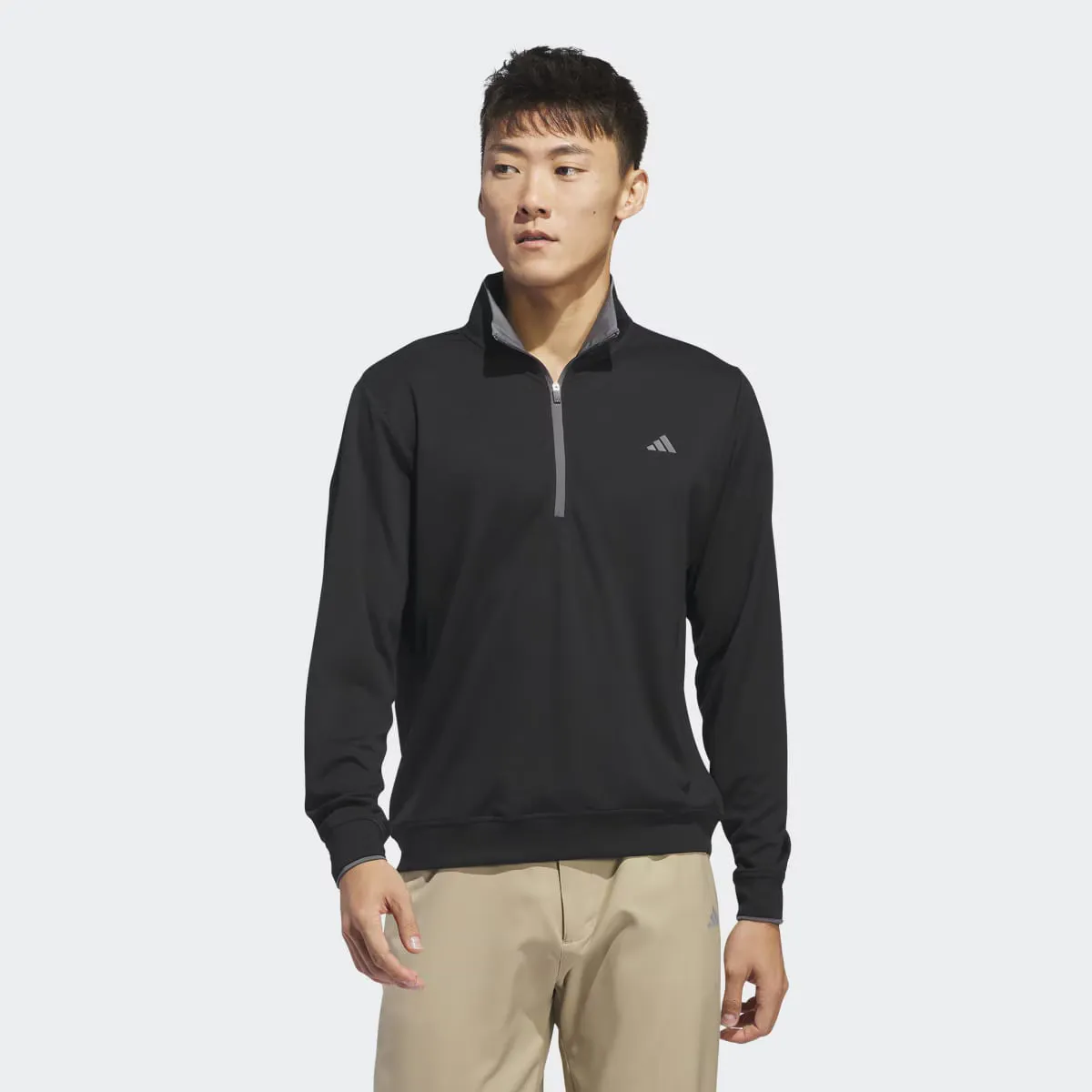 

Мужская толстовка Essential 1/4 Adidas, чёрный