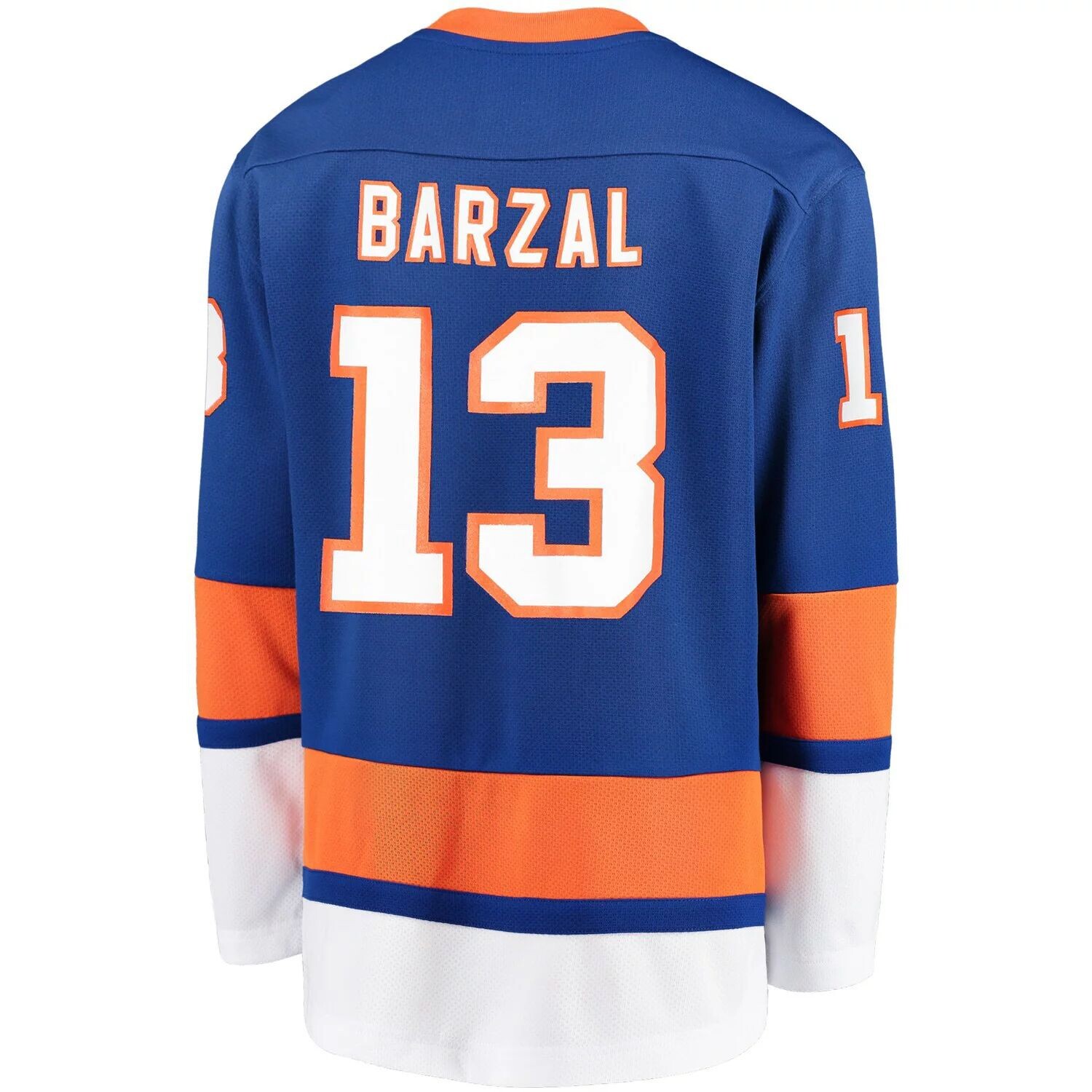 Молодежная футболка Мэтью Барзала Royal New York Islanders, домашняя копия игрока Outerstuff — фото 3