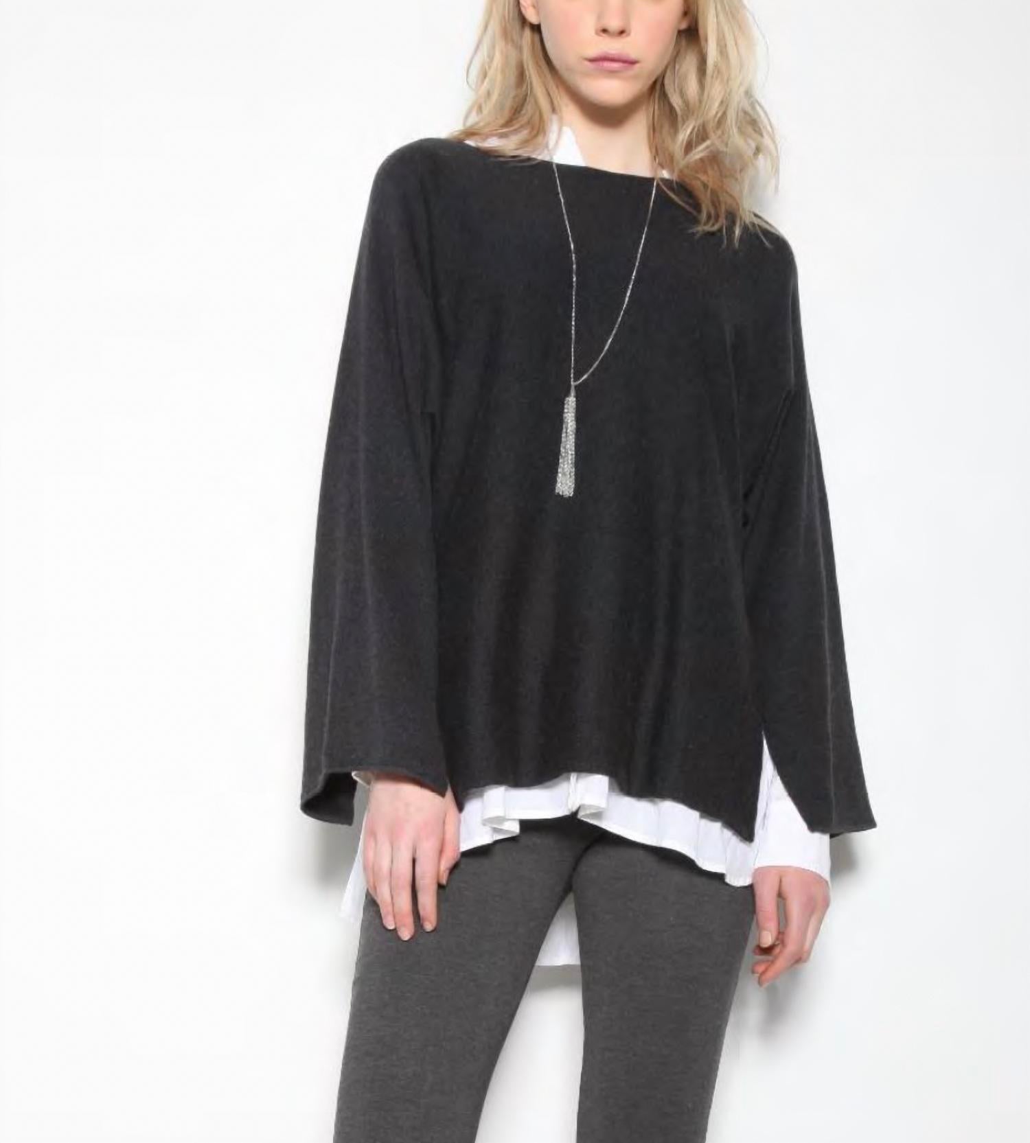 

Блузка женская Go by Go Silk, цвет washed black