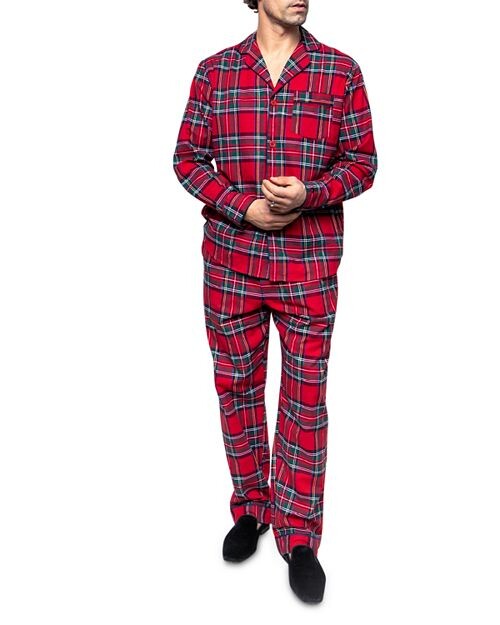 

2 шт. Фланелевой пижамный комплект Imperial Tartan Petite Plume, цвет Red