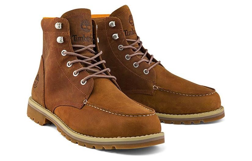 Мужские уличные ботинки Timberland REDWOOD FALLS однотонные, коричневый — фото 3
