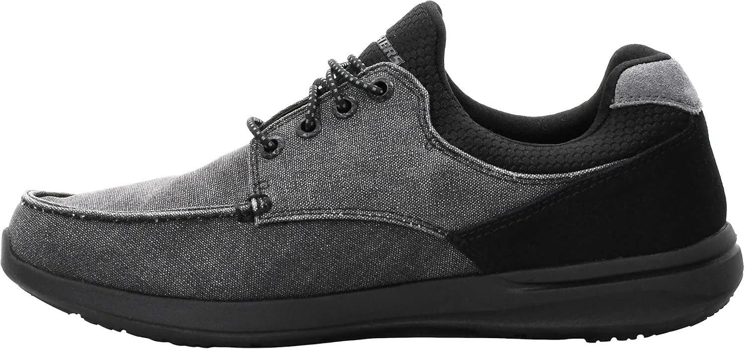 Мужские кроссовки Skechers Elent-Mosen-65493, Black — фото 4
