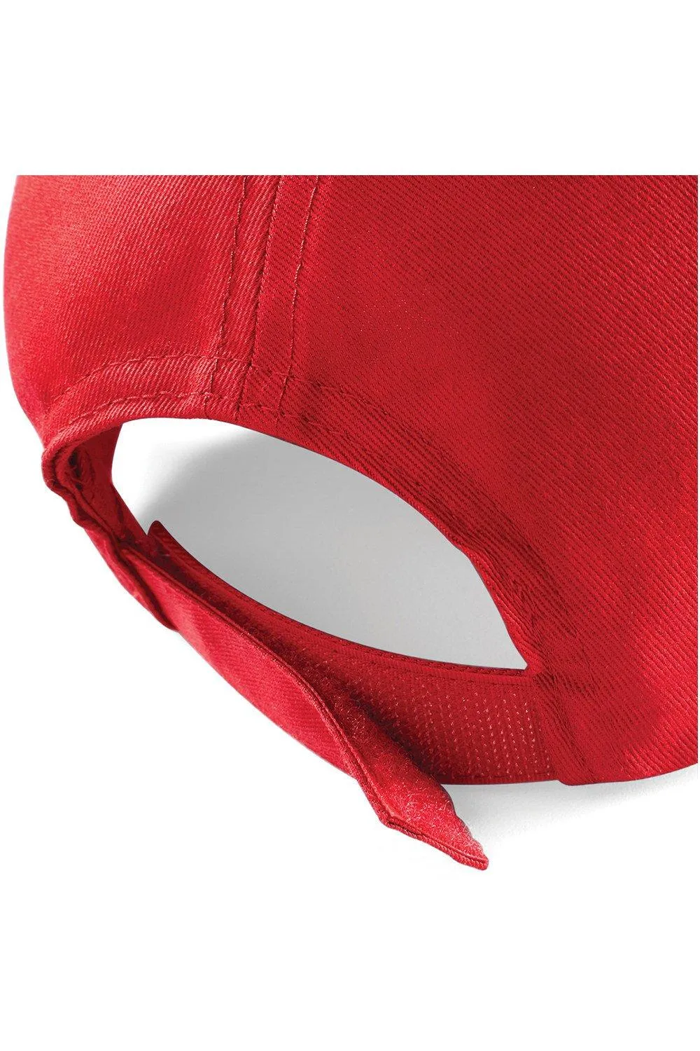 

Простая оригинальная бейсболка с 5 панелями Beechfield, красный