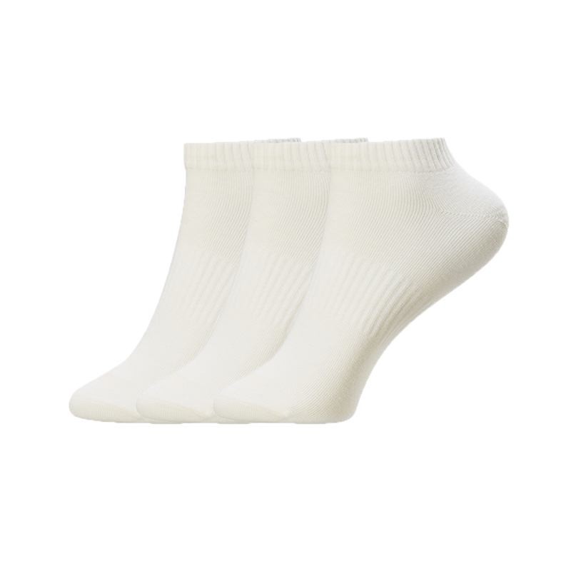 

LINING Низкие носки унисекс 3 пары белый