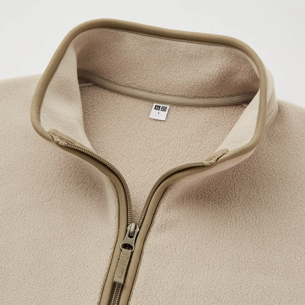 Пальто вельветовое Unisex Beige UNIQLO, Beige-31 — фото 3