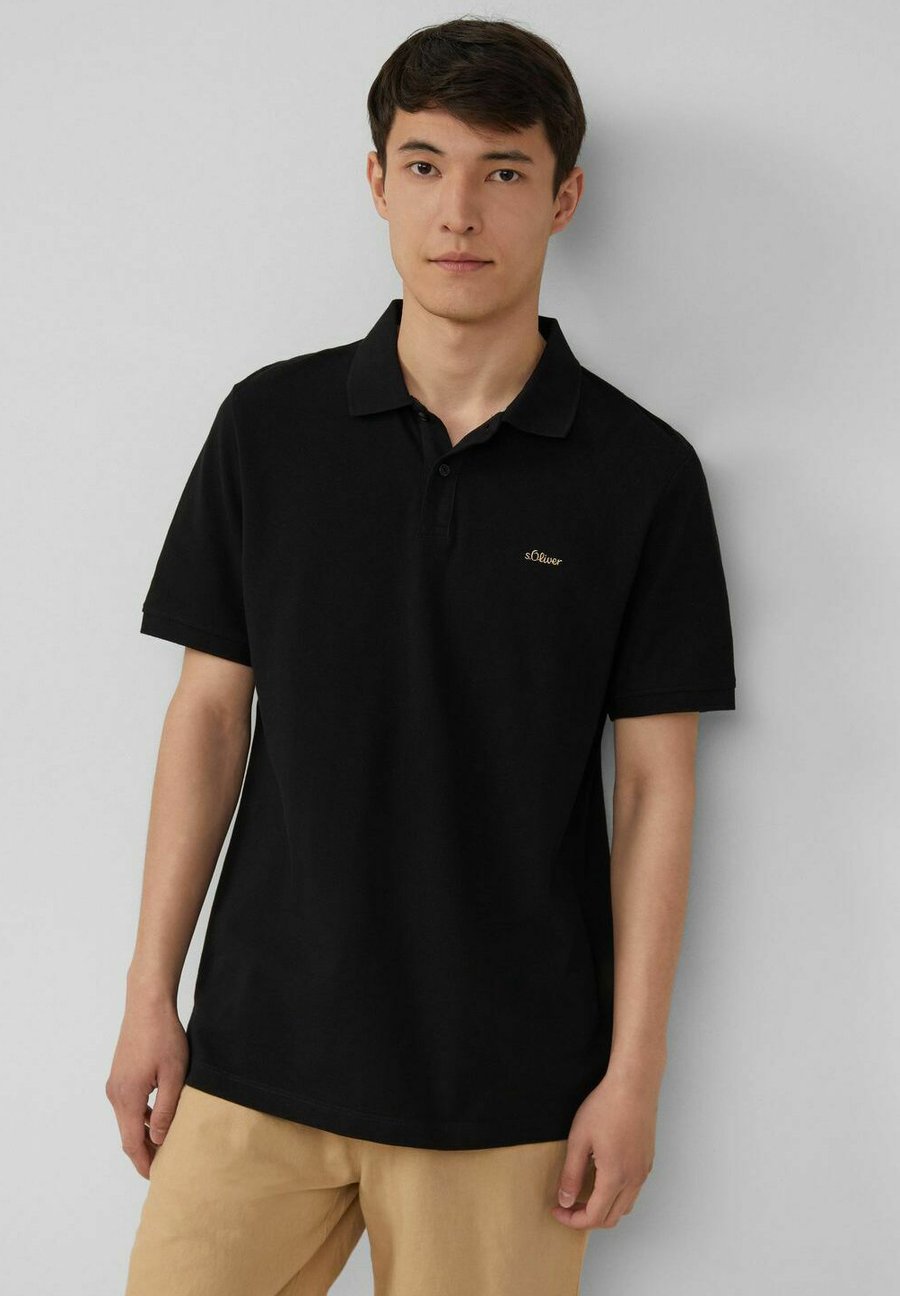 

Поло s.Oliver BASIC KNOPFLEISTE KRAGEN STÜCK, Schwarz/Black, Черный, Поло s.Oliver BASIC KNOPFLEISTE KRAGEN STÜCK, Schwarz/Black