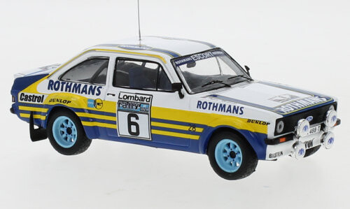 

Ixo Models Ford Escort Mk II Rs, No.6 Rothmans Ra 1:43 Rac332