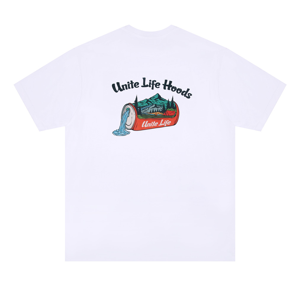 

Футболка унисекс Unite Life HOODS, хаки (с аксессуарами)