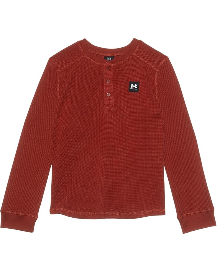 

Лонгслив Under Armour Kids Ua Thermal Henley Long Sleeve Tee, цвет Earthen Orange