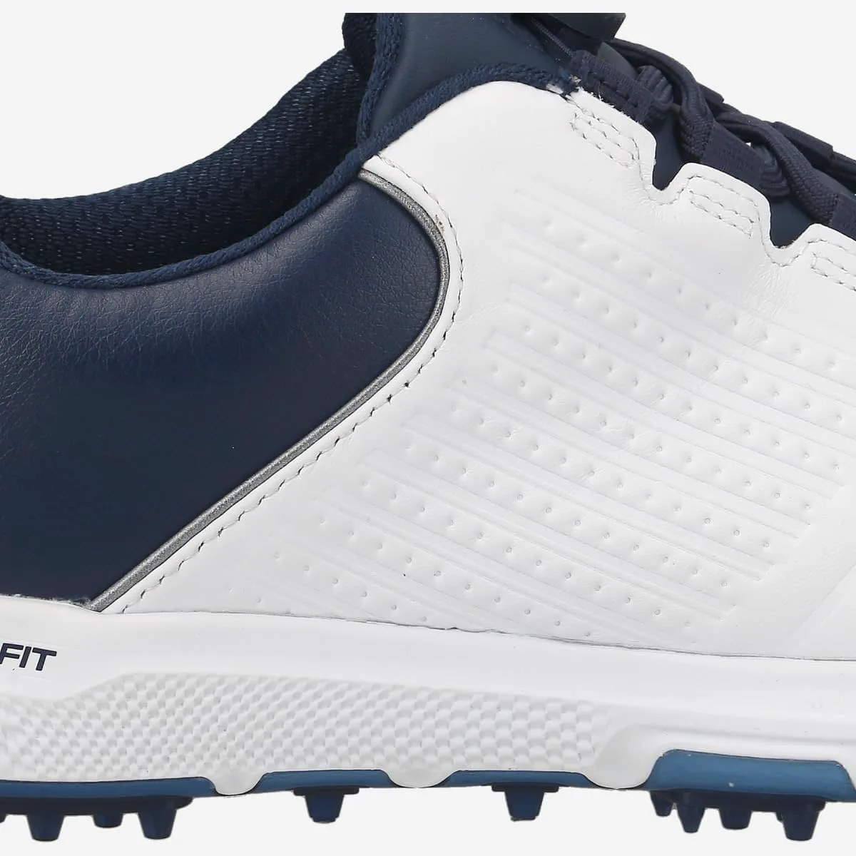 Мужские водонепроницаемые гольф-туфли Skechers Pro 6, белый/темно-синий/синий — фото 2