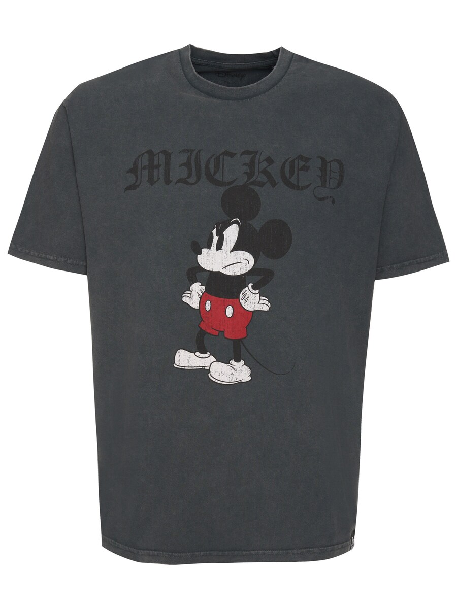 

Рубашка Recovered Disney Grumpy Mickey, серый