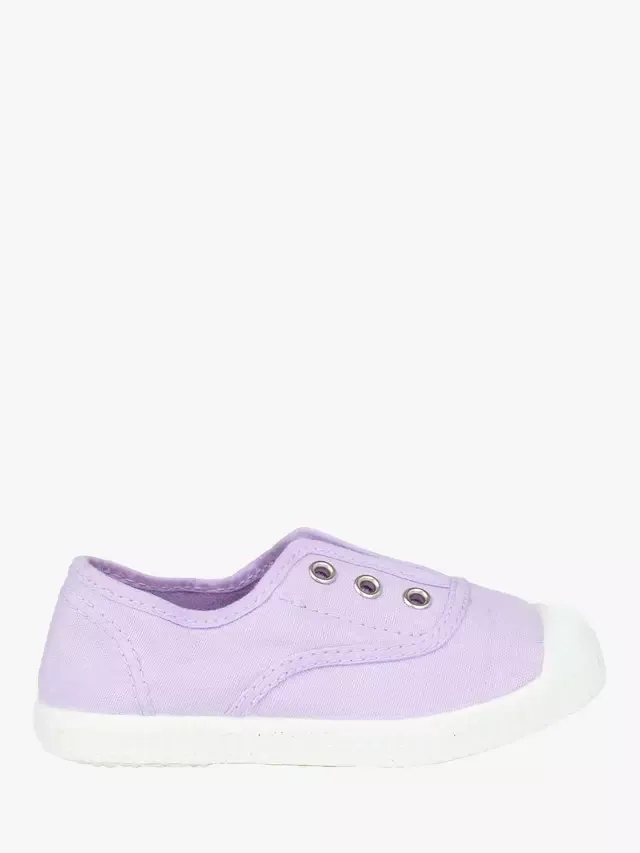 Детские кеды Hampton Plum из парусины Trotters, Lavender