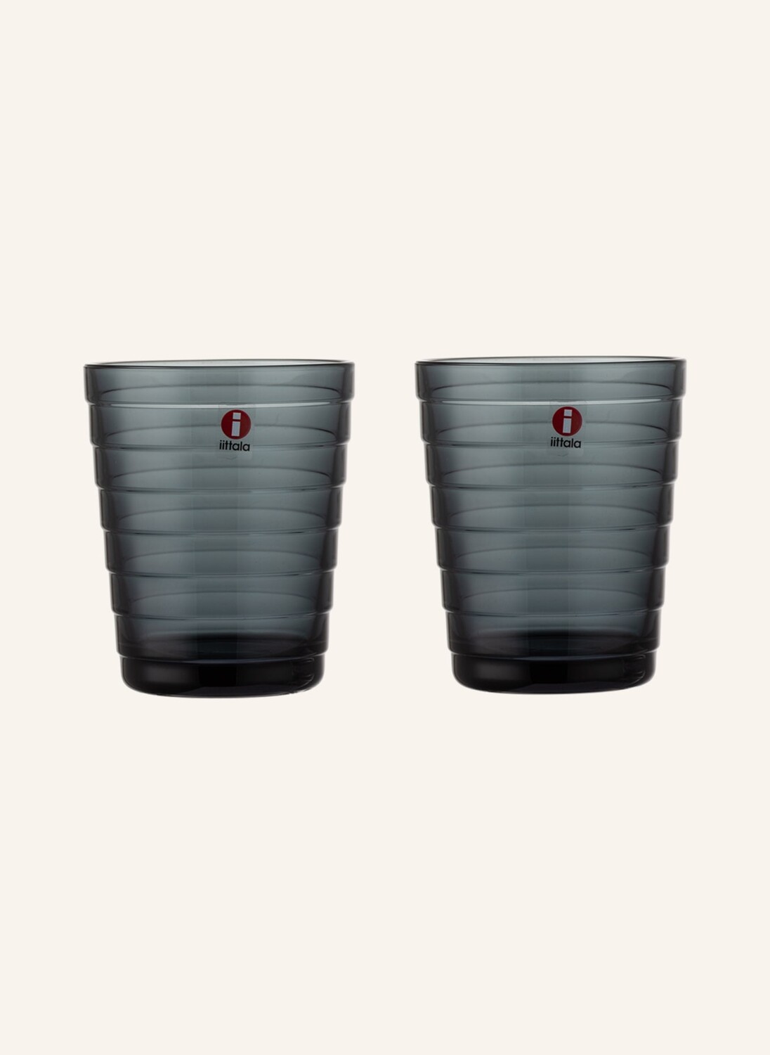 

Набор из 2 стаканов aino aalto объем 220 мл. Iittala, серый