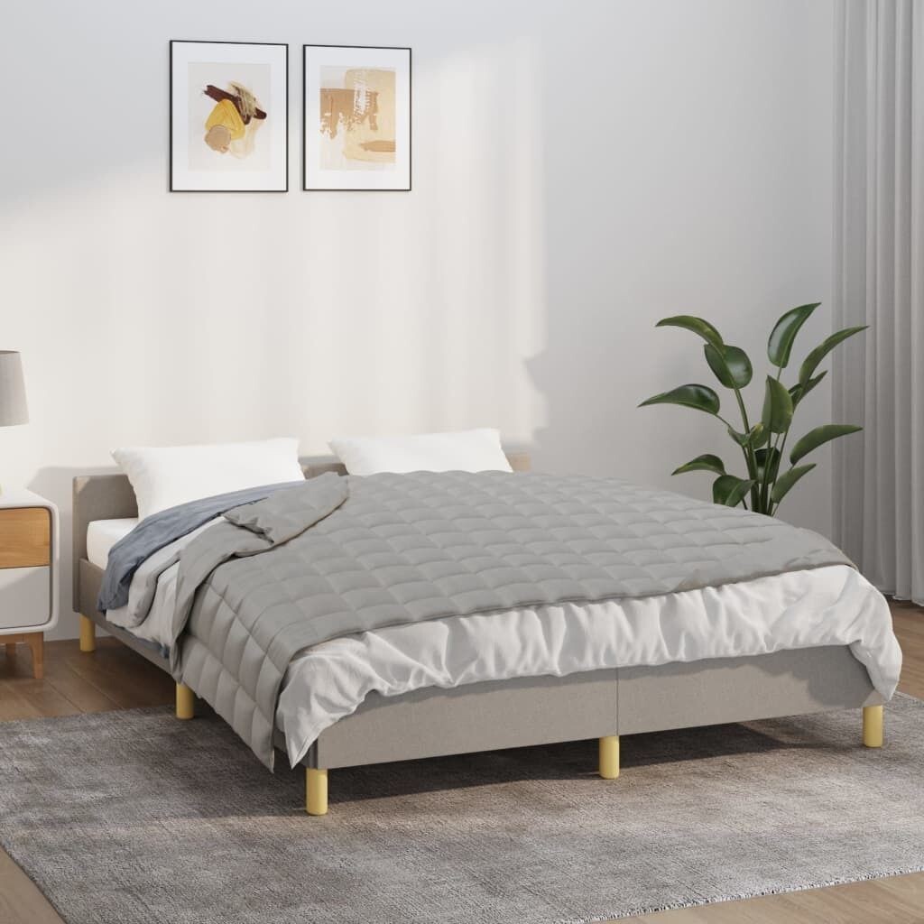 

Одеяло утяжеленное серое 137х200 см, ткань 6 кг. DKD HOME DECOR, синий