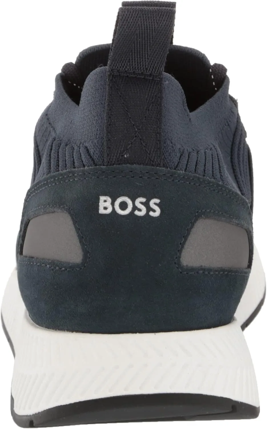 Мужские кроссовки BOSS с сетчатой смесью, темно-синий — фото 3