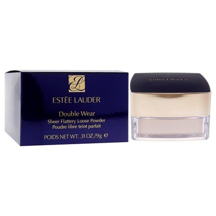 Рассыпчатая пудра Double Wear Sheer Flattery, полупрозрачная матовая пудра от Estee Lauder для женщин, 0,31 унции, пудра 01, полупрозрачный коврик Estée Lauder — фото 3