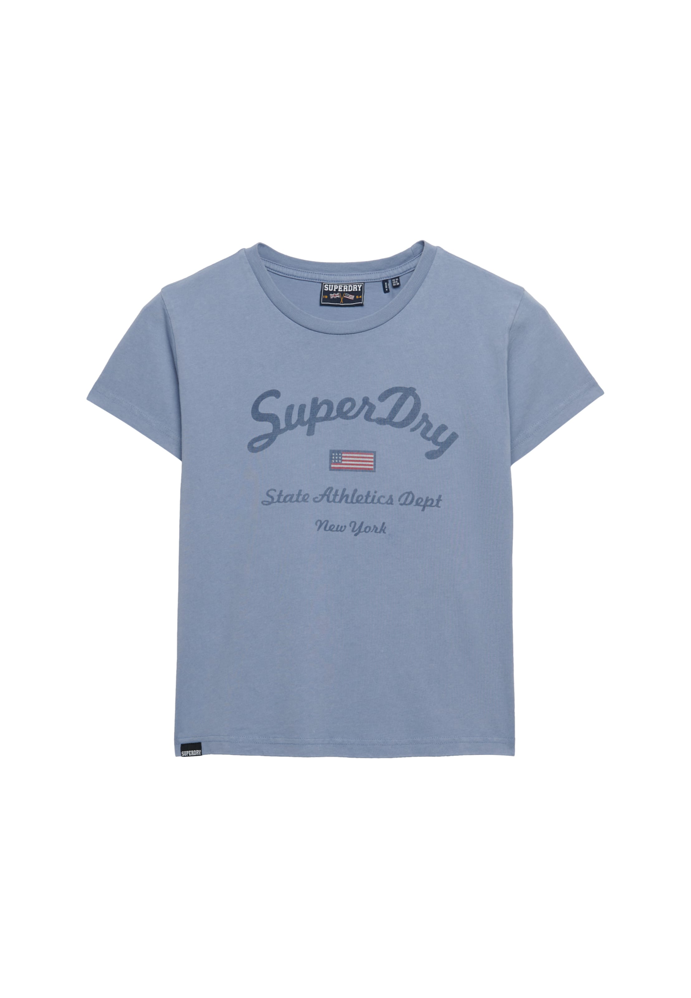 

Superdry & Co Футболка в синем, светло-голубом, Синий, Superdry & Co Футболка в синем, светло-голубом