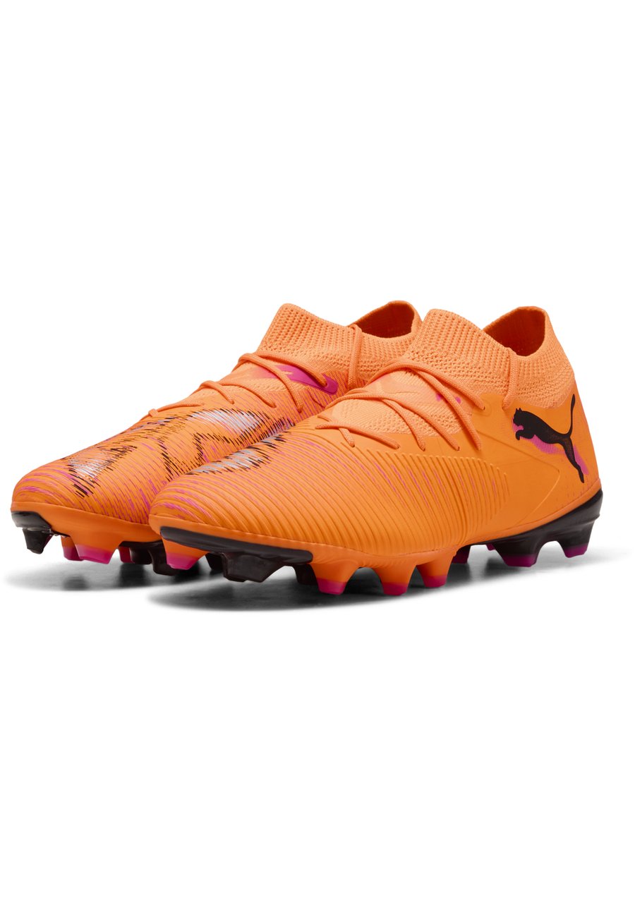 Кроссовки Puma FUTURE 8 MATCH, Heat Fire Black Ravish/Orange — фото 2
