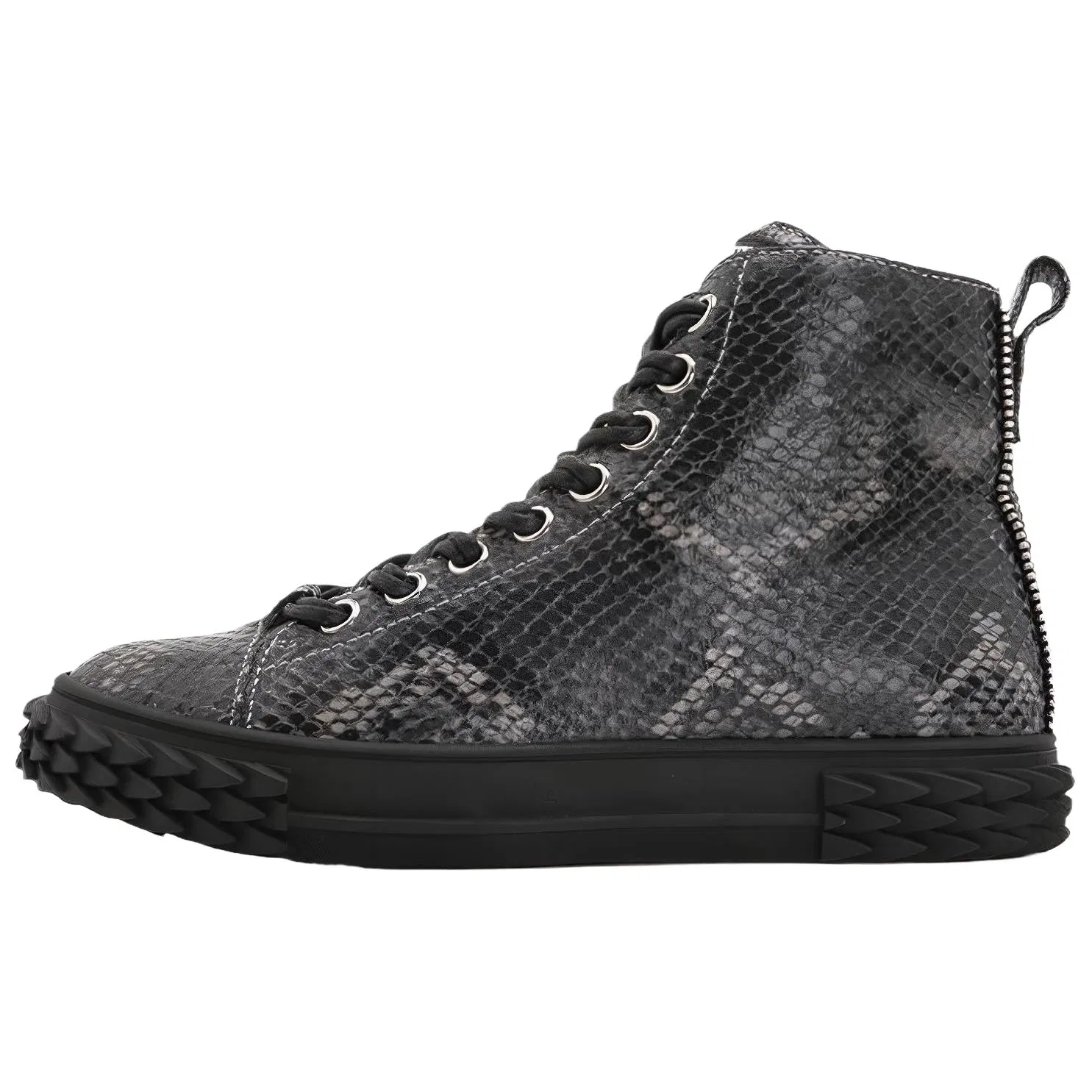Кроссовки высокие Giuseppe Zanotti черные