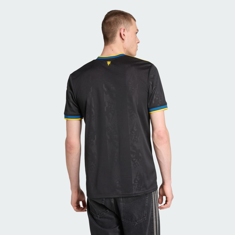 Джерси Adidas Manchester United 25/26 Third Jersey, черный — фото 2