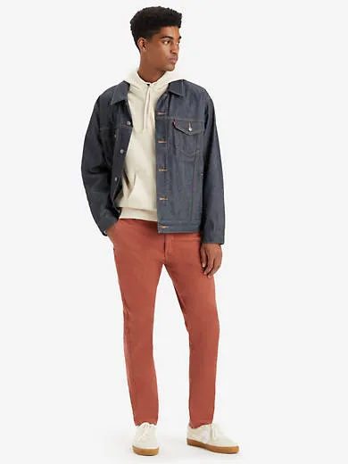 

Levi's xx чиносы стандартного зауженного кроя мужские брюки, красный