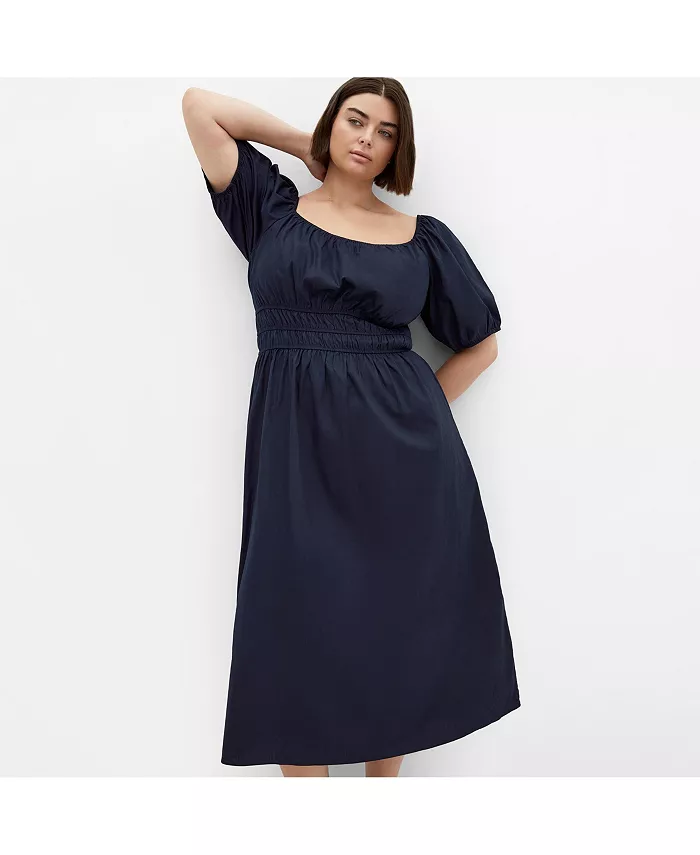 

Платье Adelynn больших размеров CITY CHIC, синий