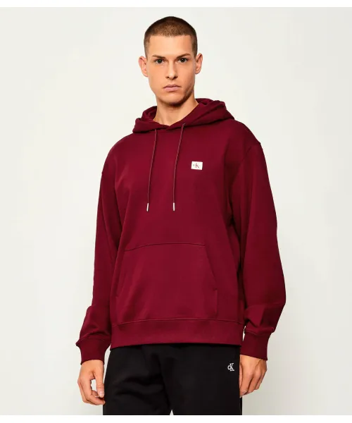 

Толстовка Regular fit Calvin Klein Jeans, красный
